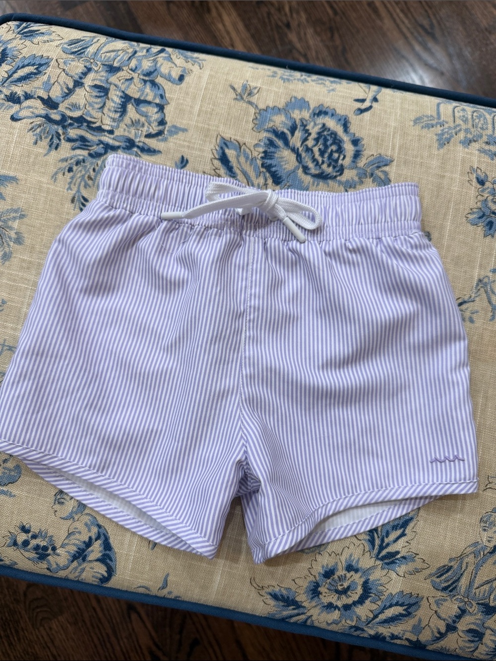 minnow Lavender Stripe Swim Shorts